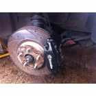 NISSAN STAGEA - Fitting of the new Brembo Brakes