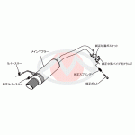 HKS Hi-Power Muffler Spec-L Honda Jazz/Fit GE8 [32016-AH029]