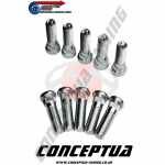 10x Std Rear Wheel Studs Conceptua- For WC34 Stagea Series 1 RSFour RB25DET