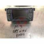 BMW E46 2003 M3 SMG Coupe board monitor sat nav display