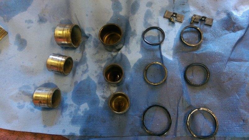 Overhaul multi Piston Brake Caliper